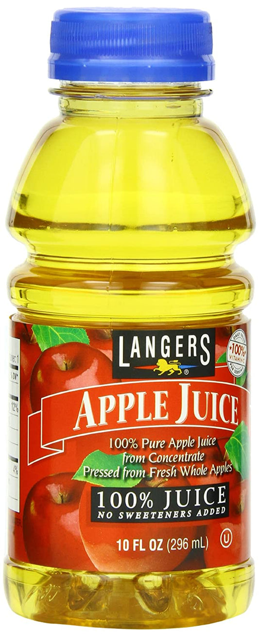 100% Juice, Apple, 10 Ounce (Pack of 12)