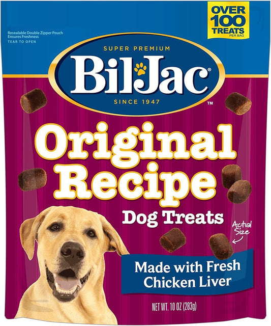 Bil-Jac Original Recipe Dog Liver Treats 10 Oz