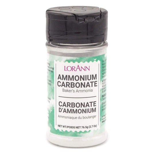 Lorann Baker'S Ammonia ( Ammonium Carbonate) 2.7 Ounce Shaker Jar