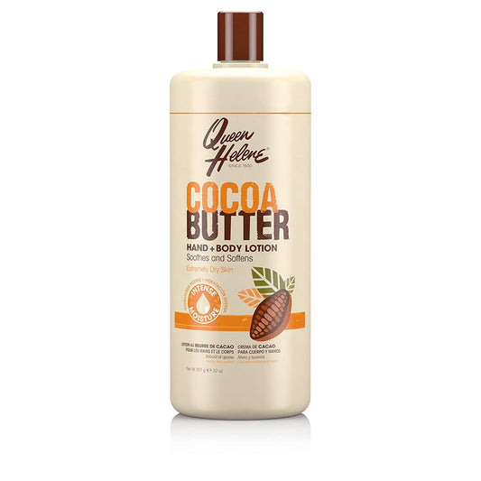 Queen Helene Cocoa Butter Hand & Body Lotion, 32 Oz (Packaging May Vary)