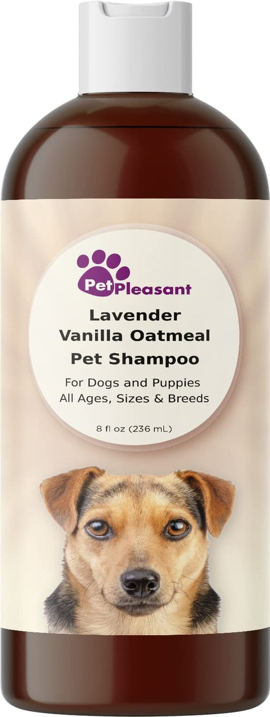 Oatmeal Dog Shampoo for Smelly Dogs - Oatmeal Shampoo for Dogs Puppy Shampoo Dog Soap and Dog Bathing Supplies with Lavender Oil - Puppy Supplies Dog Wash and Dog Grooming Supplies for Pet Care