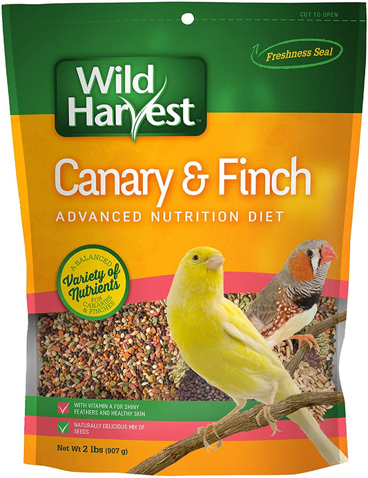 Wild Harvest B12492Q-001 Canary and Finch Food Blend, One Size,2.17 Pound