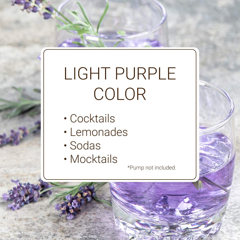- Lavender Syrup, Aromatic and Floral, Natural Flavors, Great for Cocktails, Lemonades, and Sodas, Non-Gmo, Gluten-Free (750 Ml)