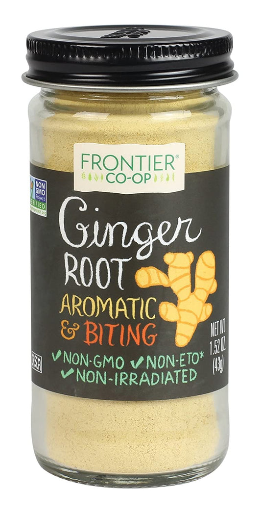 Frontier Ginger Root Ground, 1.52-Ounce Bottle