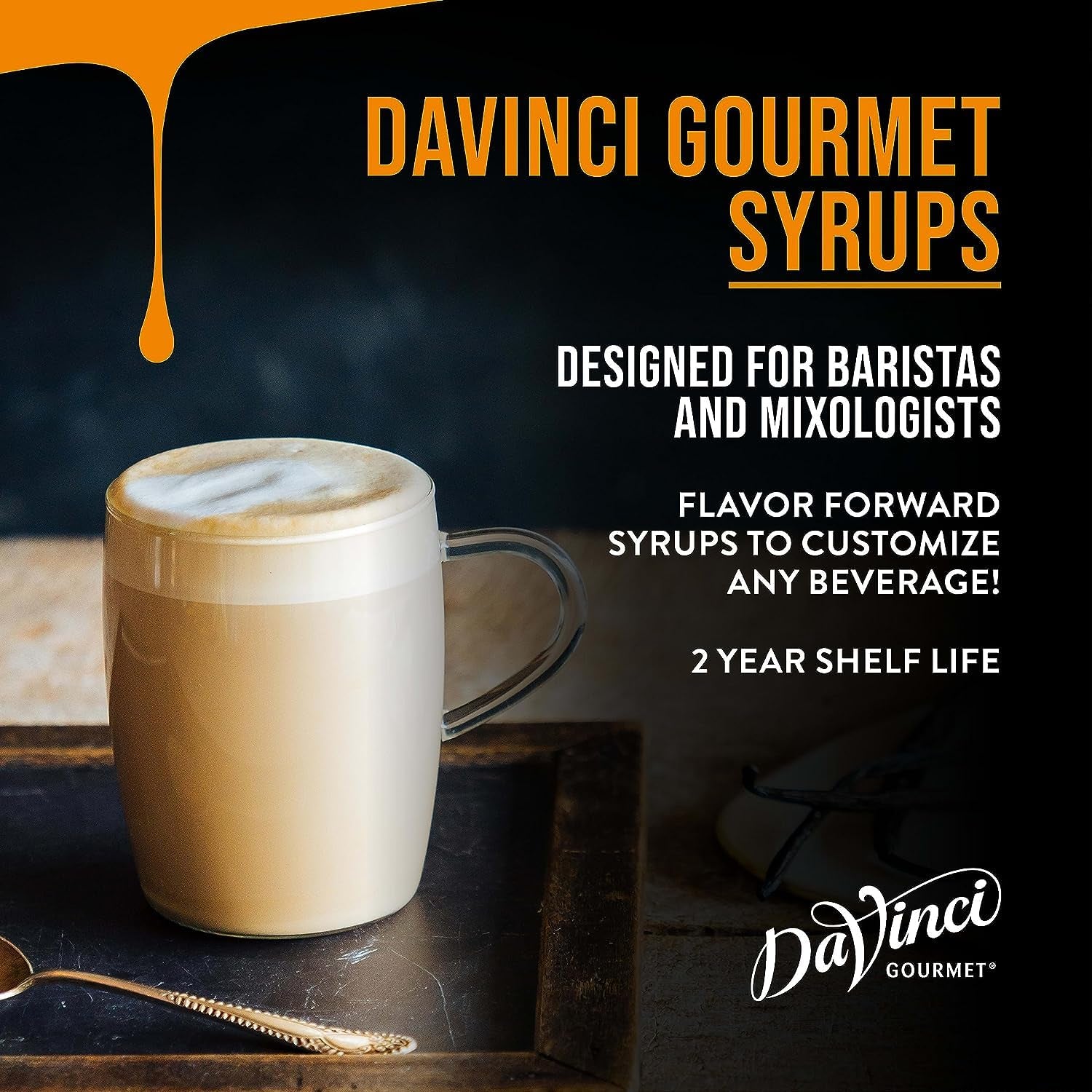 Davinci Gourmet Classic Butterscotch Caramel Syrup, 25.4 Fl Oz (Pack of 1)