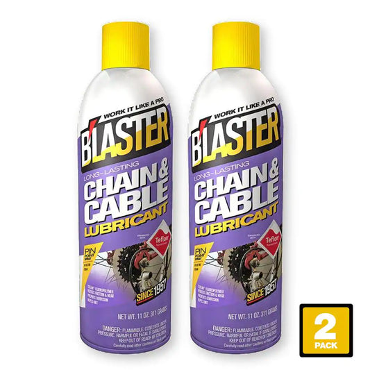 11 Oz. Long-Lasting Chain and Cable Lubricant Spray (Pack of 2)