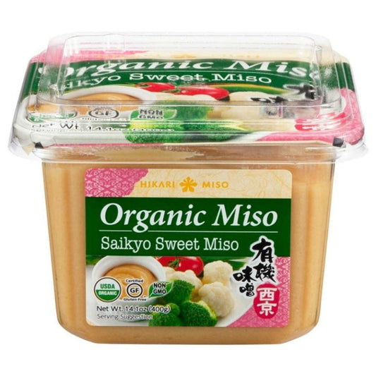 Hikari Organic Miso Paste, Saikyo Sweet, 14.1 Oz