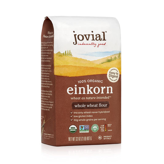 Jovial 100% Organic Einkorn Whole Wheat Flour 32Oz