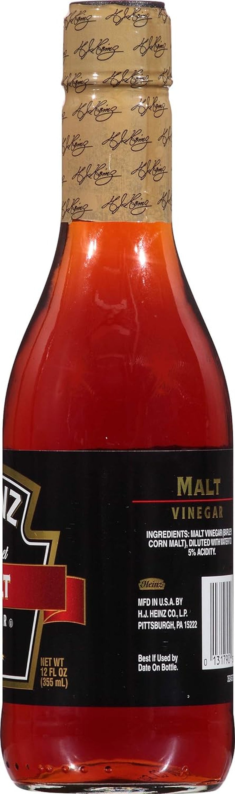 Heinz Gourmet Malt, Vinegar, 12 Fl Oz
