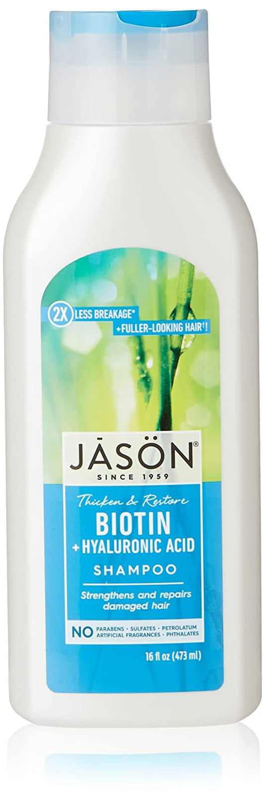 Jason Restorative Biotin Shampoo, 16 Oz. (Packaging May Vary)