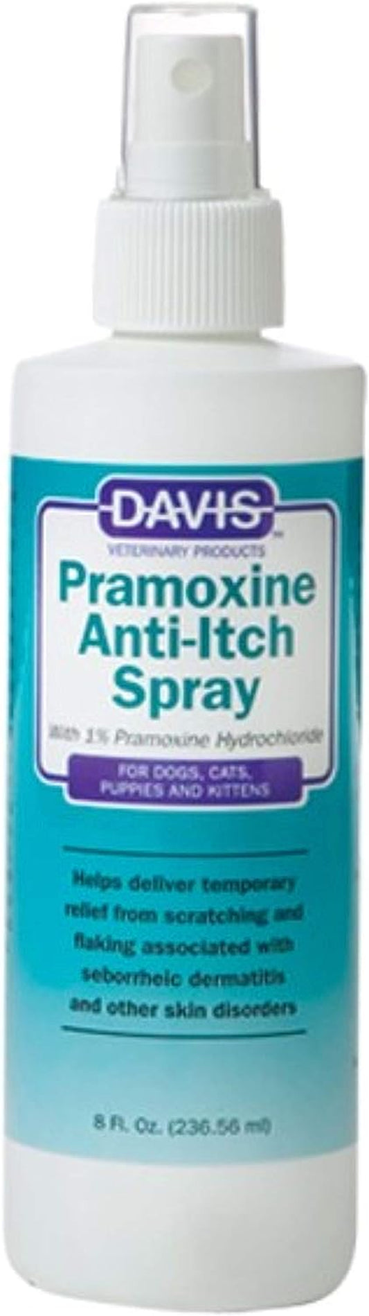 Davis Pramoxine Anti-Itch Dog and Cat Spray, 8-Ounce
