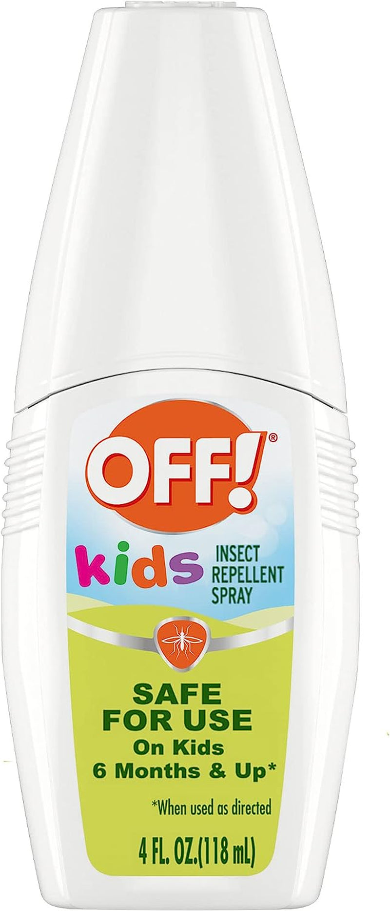 OFF! Kids Insect Repellent Spray, 100% Plant Based Oils, Safe for Use on Babies, Toddlers and Kids, 4 Oz