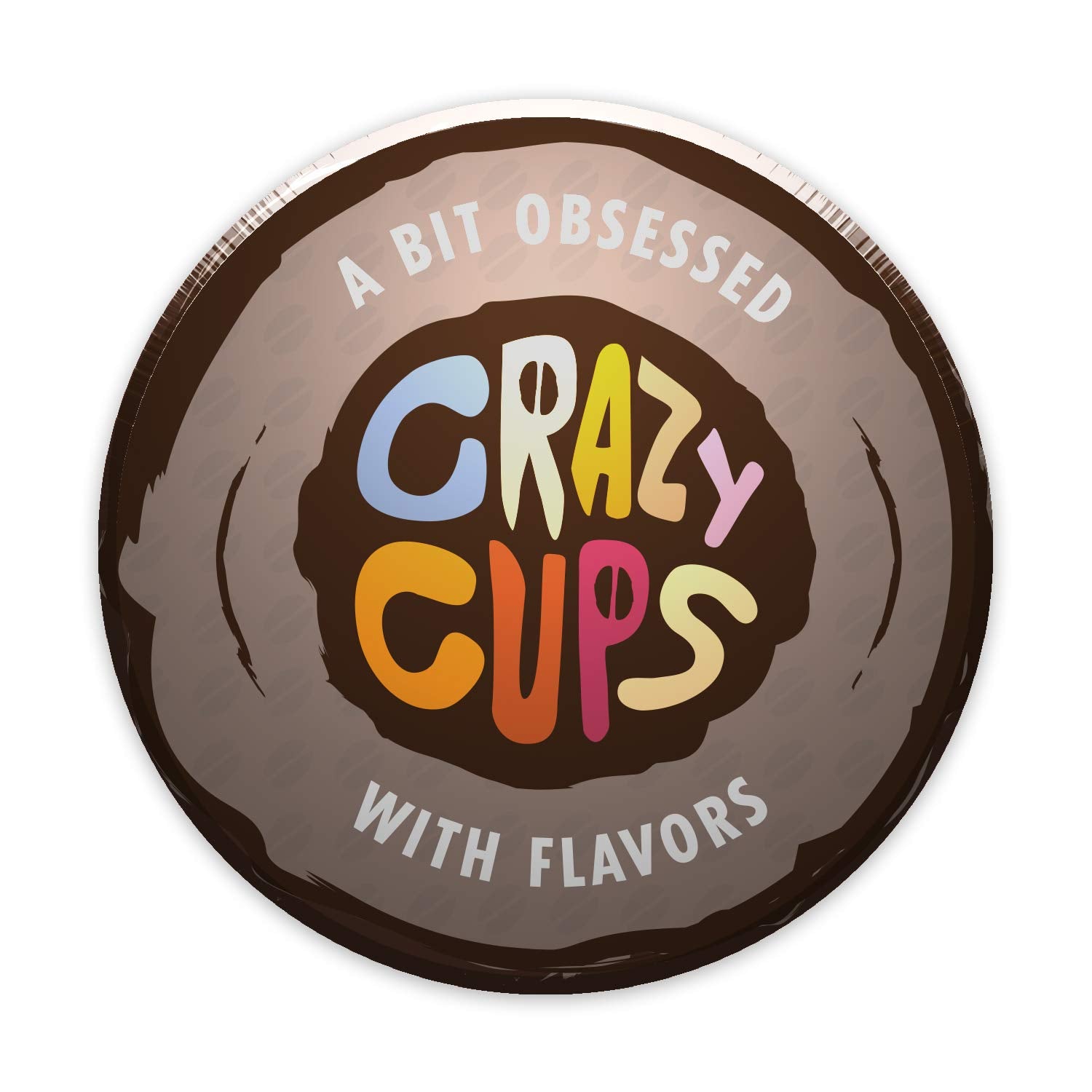 Crazy Cups Flavored Ground Coffee, Cinnamon French Toast, in 10 Oz Bag, for Brewing Flavored Hot or Iced Coffee