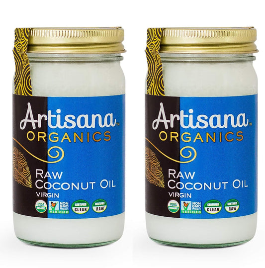 Artisana Organics Raw Virgin Coconut Oil (2 Pack (14 Oz))