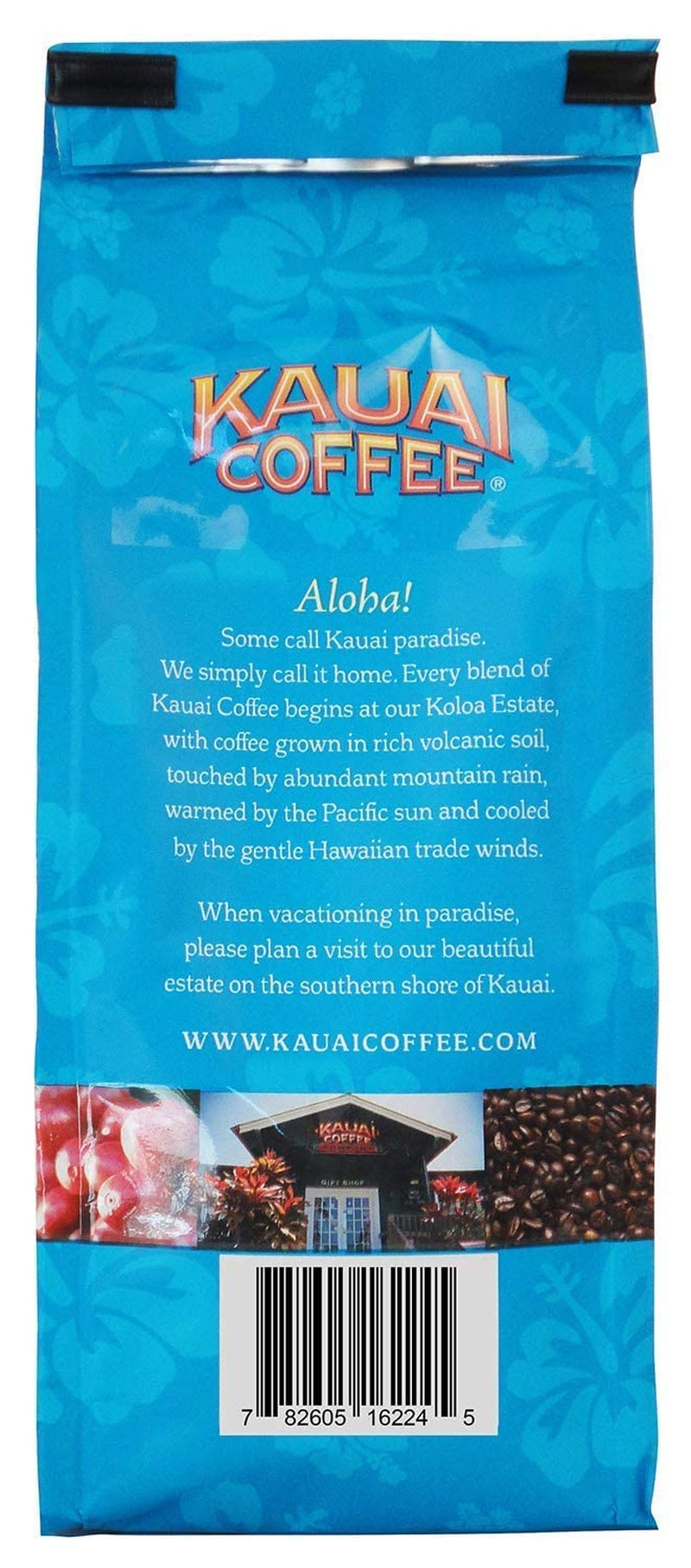 Kauai Hawaiian Ground Coffee, Mocha Macadamia Nut Flavor - Gourmet Arabica Coffee from Hawaii'S Largest Coffee Grower - Rich Flavor with Nutty Notes and Sweet Chocolate Overtones - 10 Ounce