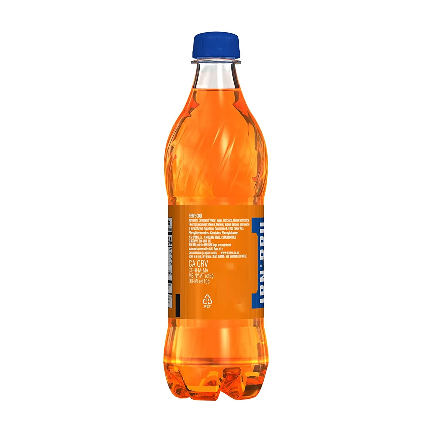 IRN-BRU from AG Barr the Original and Best Sparkling Flavored Soft Drink | a Scottish Favorite | 16.9 Fluid Ounce (Pack of 12)