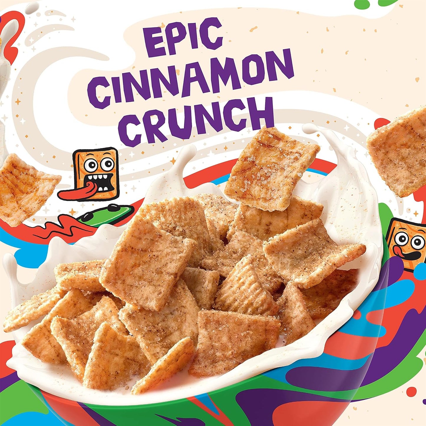 Cinnamon Toast Crunch Breakfast Cereal, 32 OZ Cereal Bag