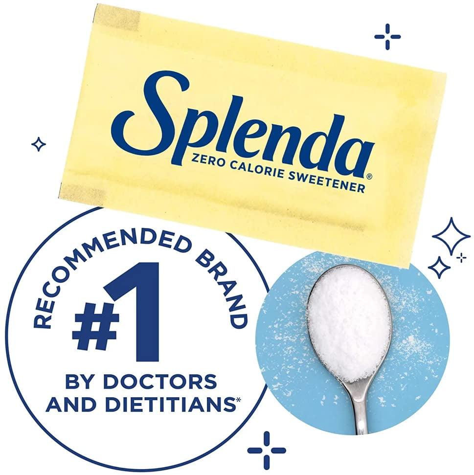 SPLENDA No Calorie Sweetener, Single-Serve Packets (100 Count), 3.5 Ounce