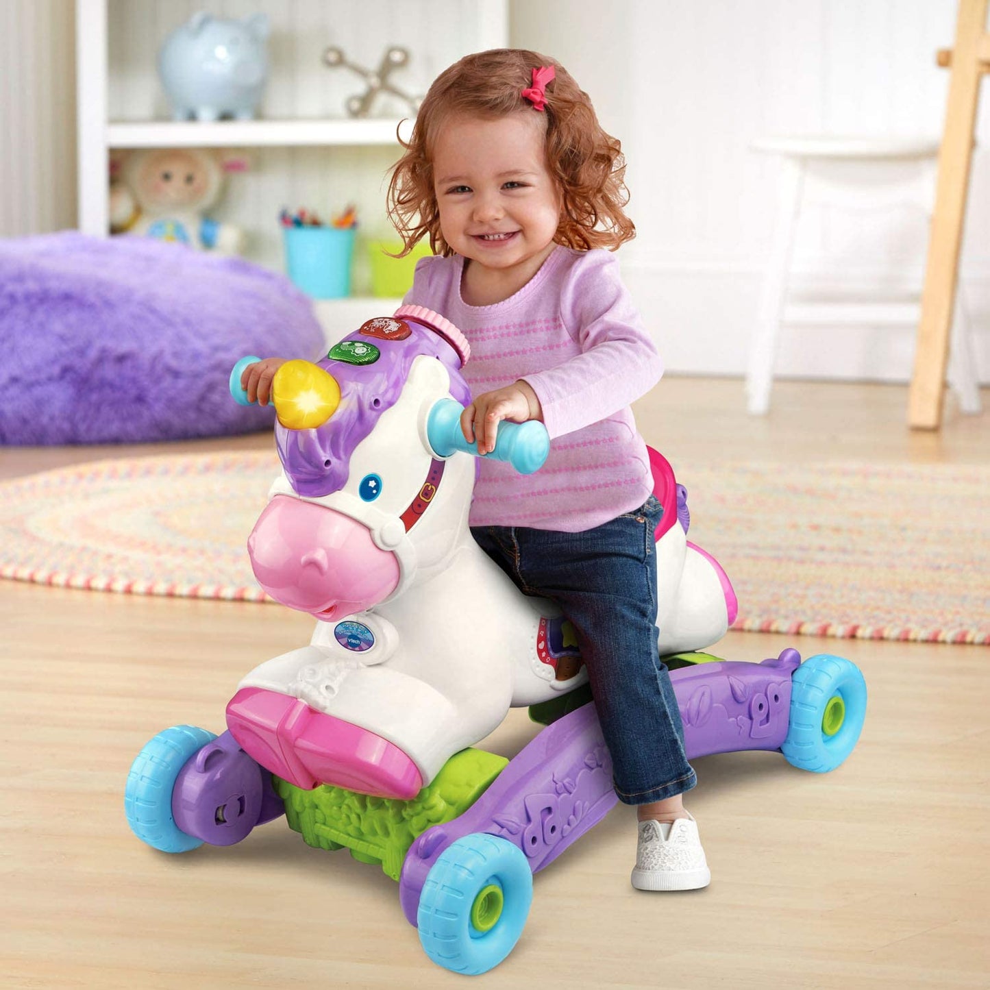 Vtech Prance and Rock Learning Unicorn, Multicolor, 12 to 36 Months