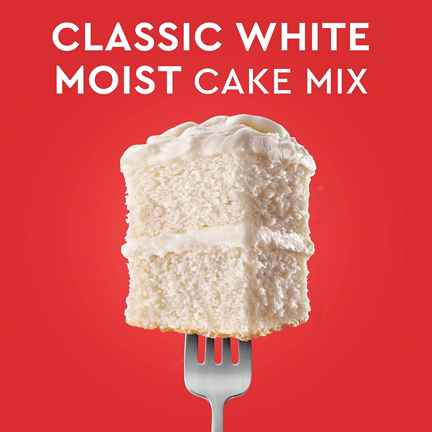 Duncan Hines Classic Cake Mix, White, 15.25 Oz