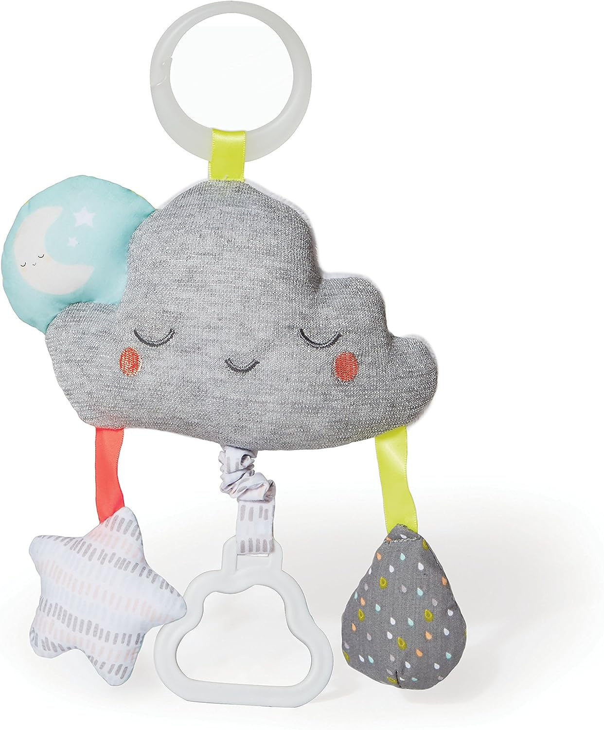 Skip Hop Baby Stroller Toy, Silver Lining Cloud Jitter, Cloud