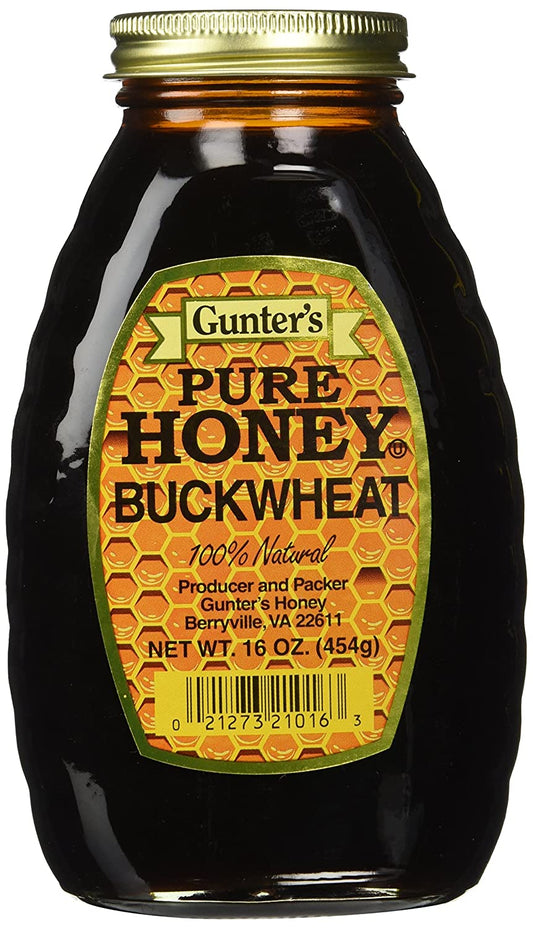 Gunter'S Pure Buckwheat Honey, Buckwheat , 16 Ounce