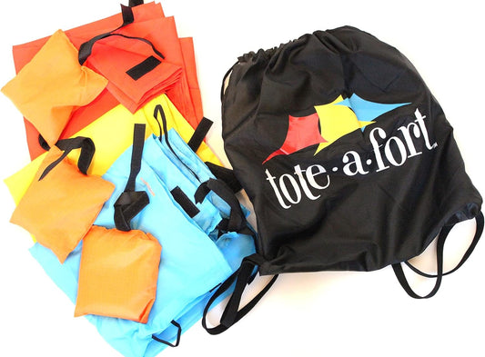 Tote a Fort, Blanket Fort Kit, Kids Fort, Kids' Playhouses, Portable Childrens Fort, Fort Kit