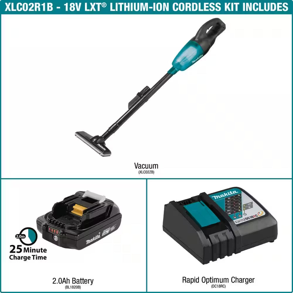 18V LXT Lithium-Ion Handheld Compact Cordless Vacuum Kit 2.0 Ah