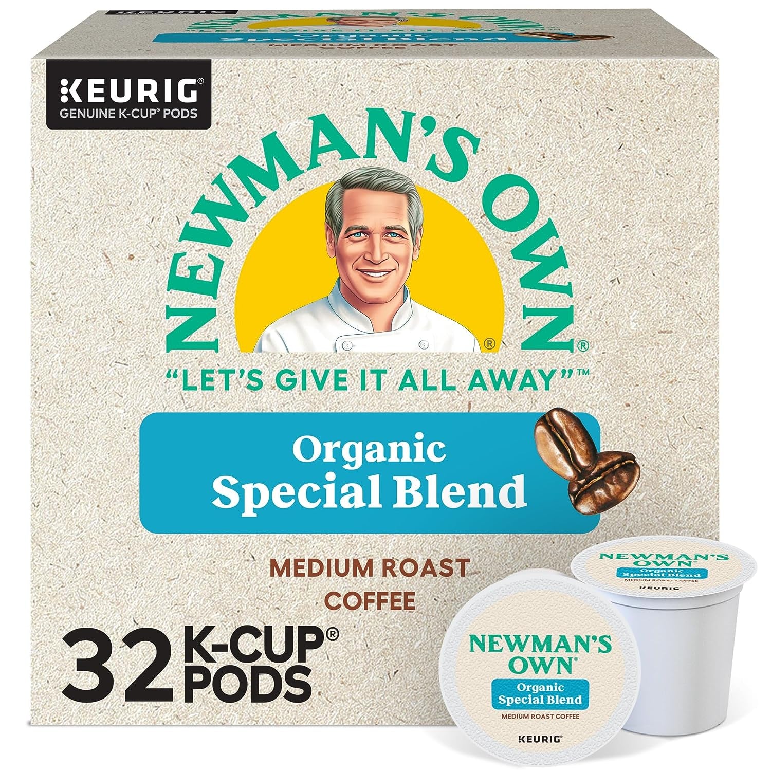 Organics Special Blend, Single-Serve Keurig K-Cup Pods, Medium Roast Coffee, 32 Count