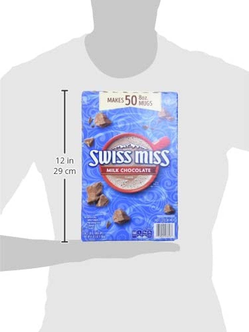 Swiss Miss Milk Chocolate Hot Cocoa Mix Packets - 50 Ct, 69 Ounce (Pack of 1) (980129574)