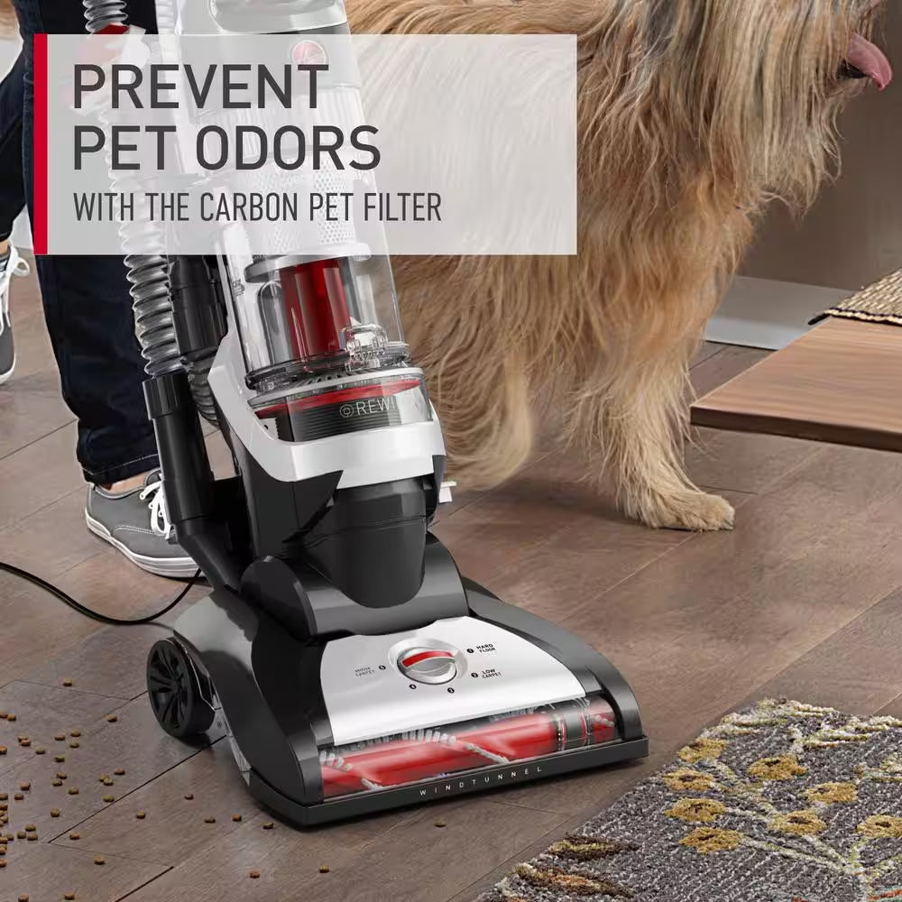 Windtunnel Bagless Pet Upright Vacuum Cleaner with Automatic Cord Rewind