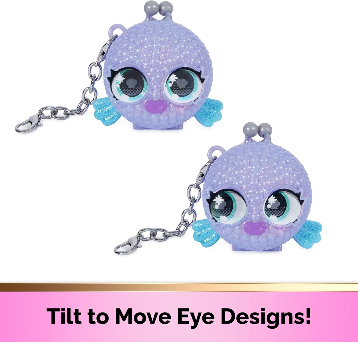 Purse Pets Luxey Charms, 2-Pack Collectible Girls Purse Accessories & Shoulder Bag Charms (Styles May Vary), Blind Box, Stocking Stuffers for Kids