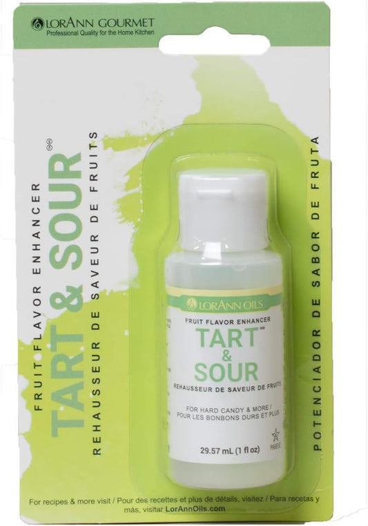 Lorann Tart and Sour Flavor Enhancer - 1 Ounce Bottle - Blister Pack