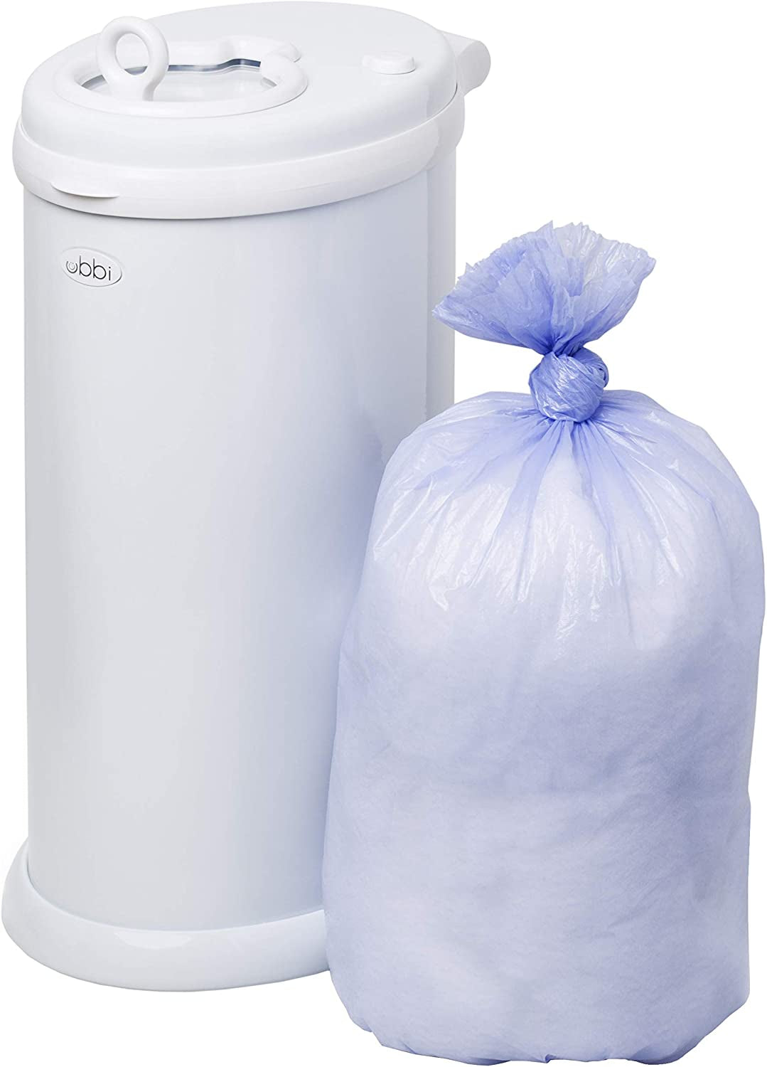 Ubbi Disposable Diaper Pail Plastic Bags, Value Pack, 75 Count, 13-Gallon Bags