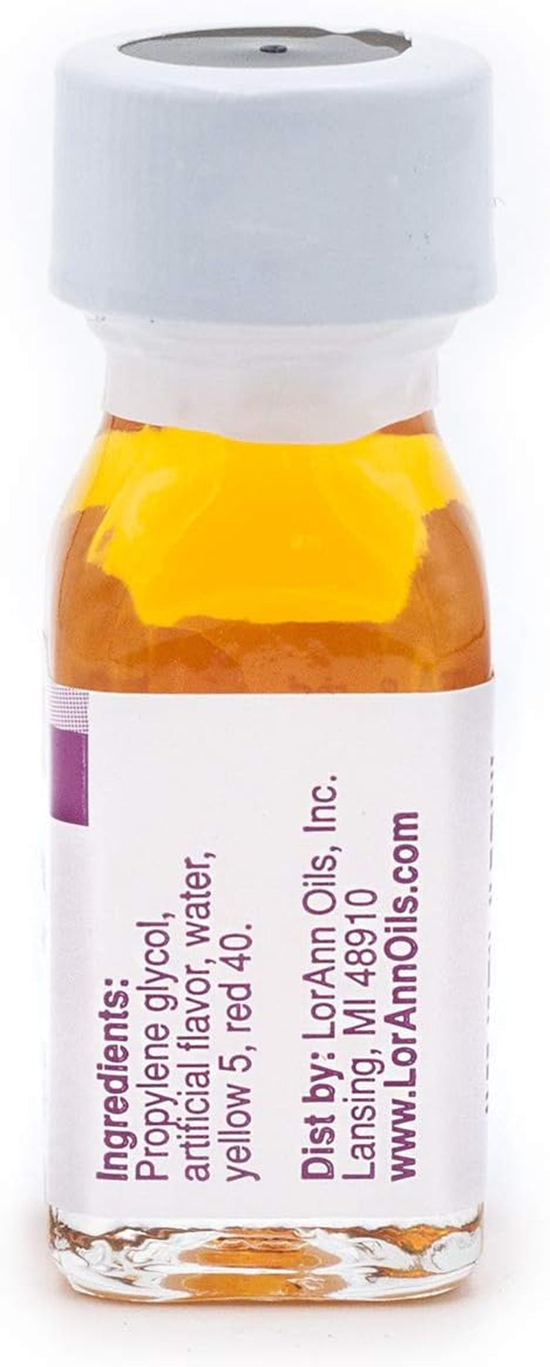 Lorann Peach SS Flavor, 1 Dram Bottle (.0125 Fl Oz - 3.7Ml - 1 Teaspoon) - Twin Pack Blistered