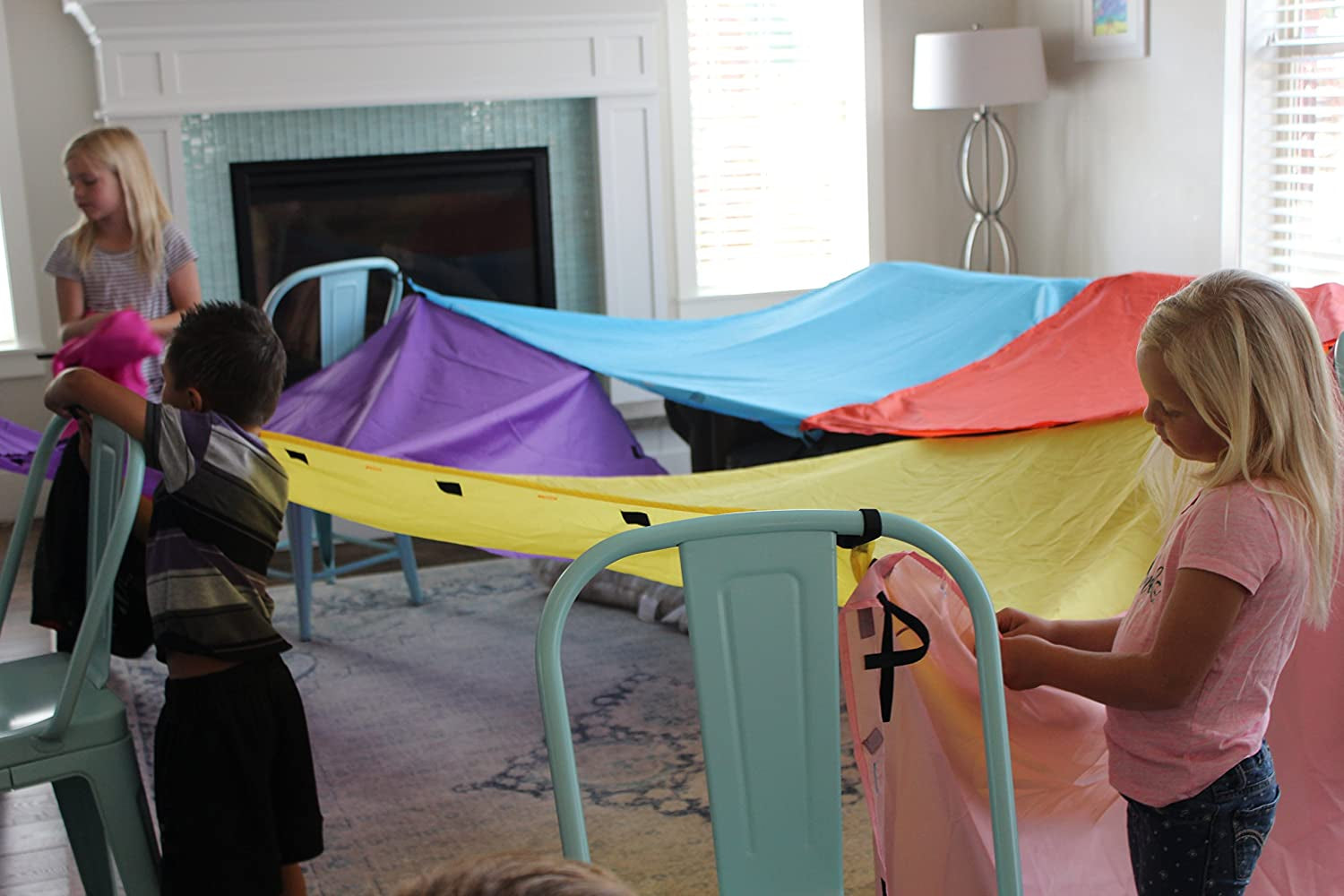 Tote a Fort, Blanket Fort Kit, Kids Fort, Kids' Playhouses, Portable Childrens Fort, Fort Kit