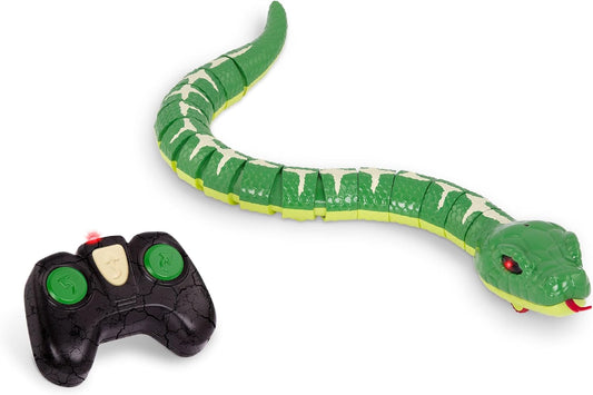 Terra by Battat Remote Control Emerald Tree Boa - Electronic Snake Toy for Kids Ages 6+