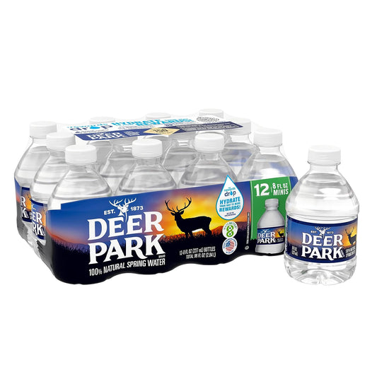 Deer Park Natural Spring Water, 8 Ounce