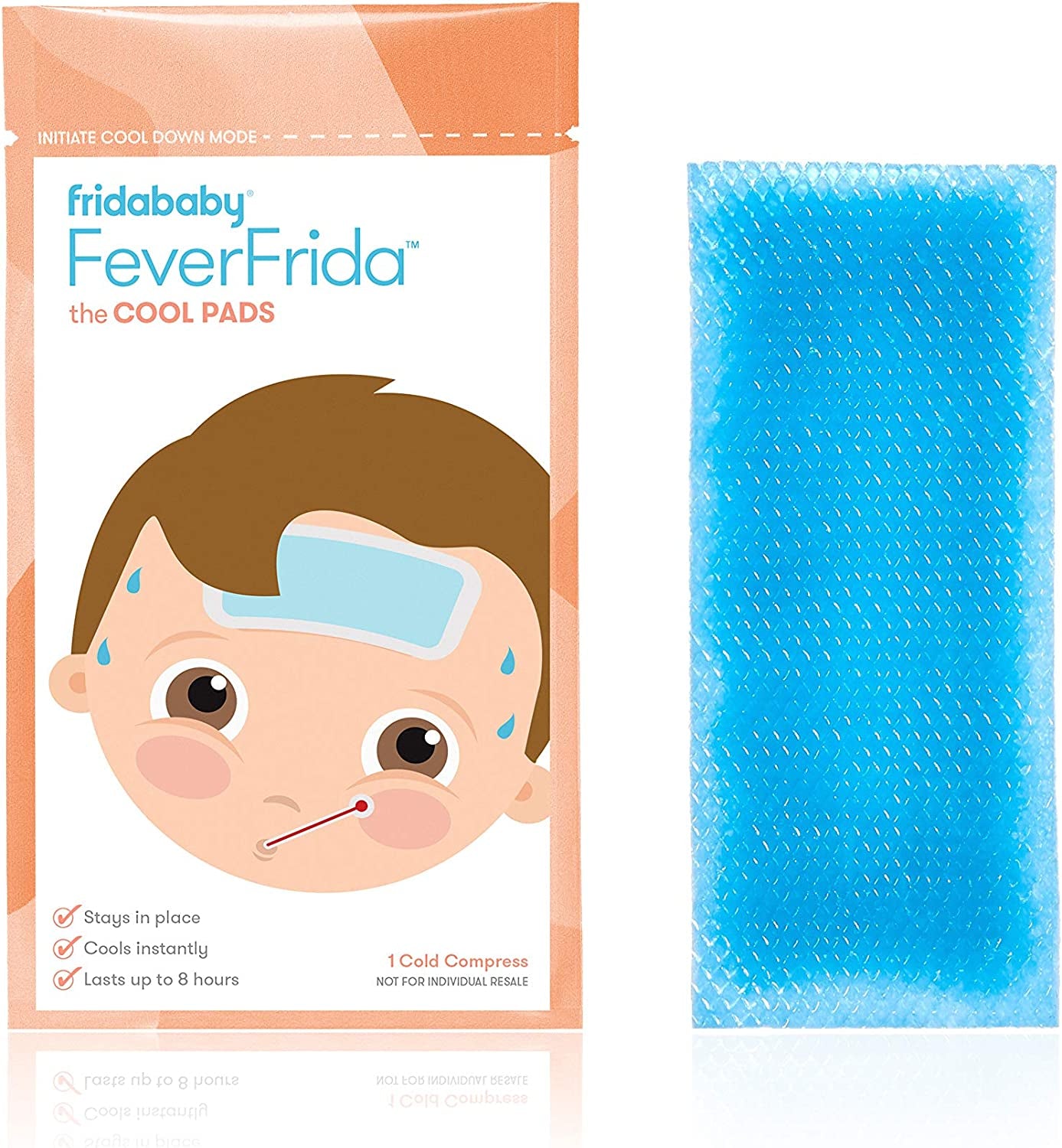 Cool Pads for Kids Fever Discomfort by Fridababy, 5 Count