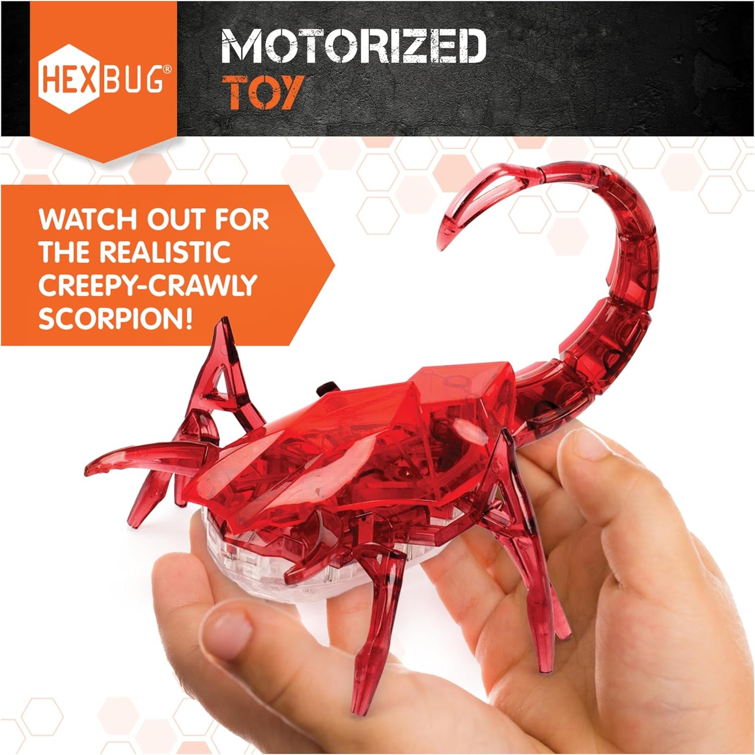 HEXBUG Robotic Scorpion, Autonomous Mechanic Scorpion Toys for Kids, Adjustable Robotic Scorpion Figure, STEM Toys for Boys & Girls Ages 8 & Up, Styles May Vary