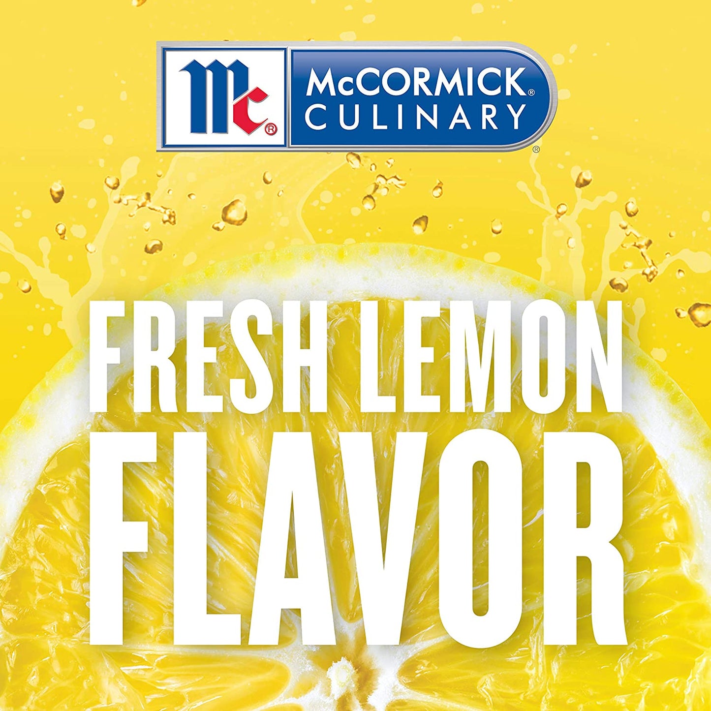 Mccormick Culinary Pure Lemon Extract, 16 Fl Oz - One 16 Fluid Ounce Bottle of Lemon Flavoring Extract, Great for Subtle Lemony Flavors to Glazes and Fillings Such as Mousses and Custards