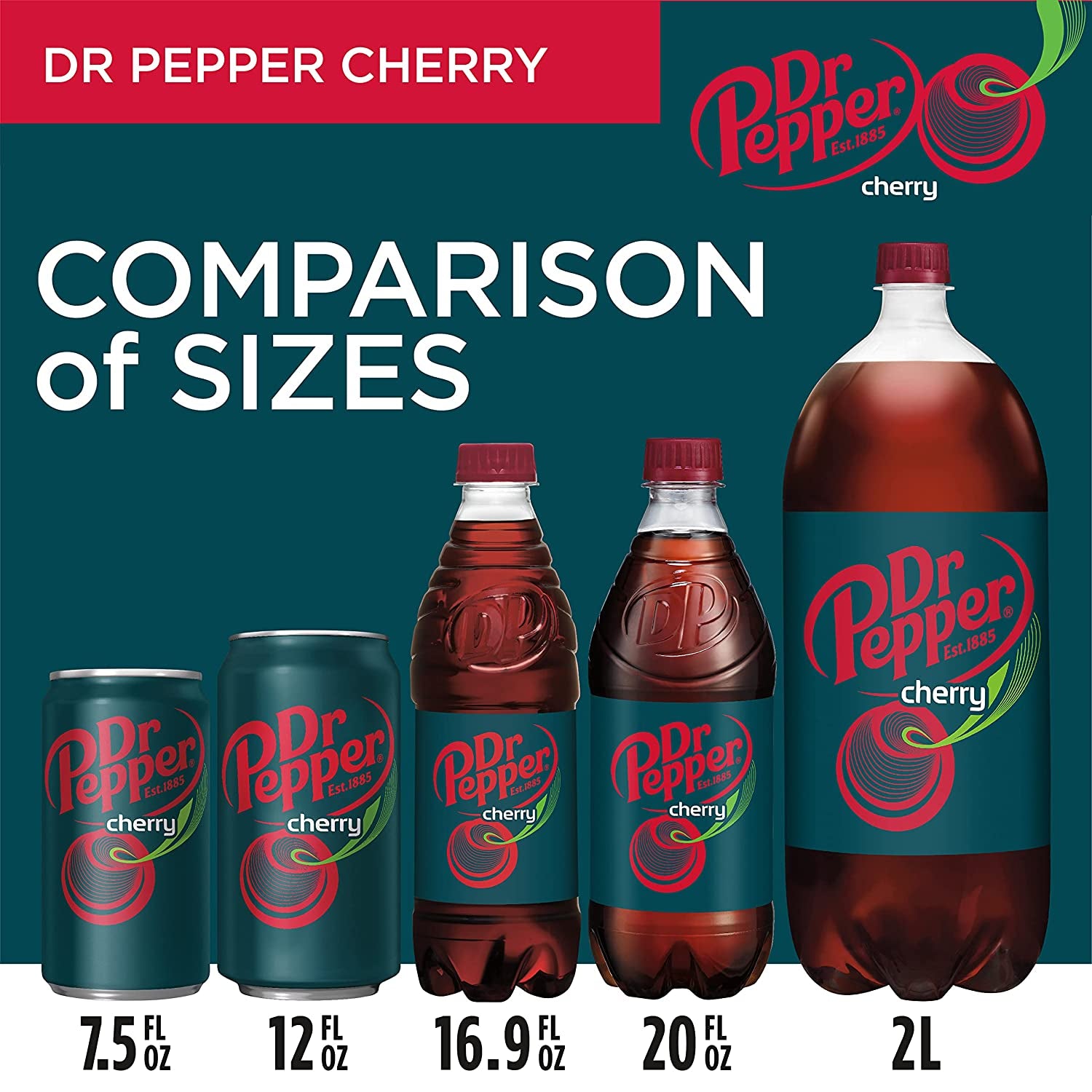 DR PEPPER - CHERRY, 12 OZ, 12 PK