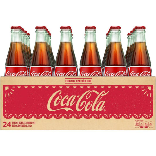 355 Ml  Mexico Glass Bottles (24-Pack)